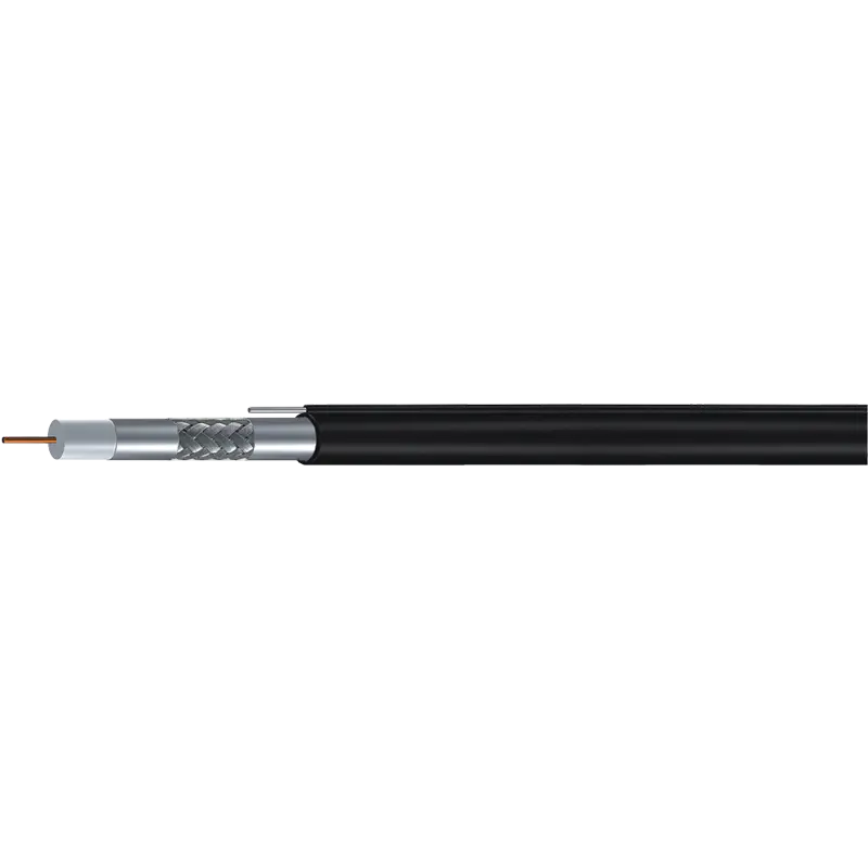 Comment la construction d'un câble coaxial, y compris le type de blindage et d'isolation, influence-t-elle sa capacité à résister à l'interférence électromagnétique (EMI) et à l'interférence radiofréquence (RFI)?
